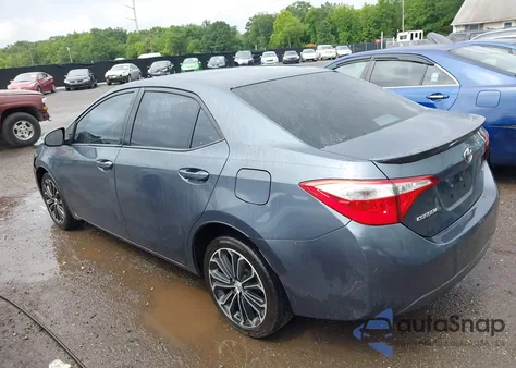 2014 Toyota Corolla S Plus from USA, damaged, VIN 2T1BURHE6EC065188